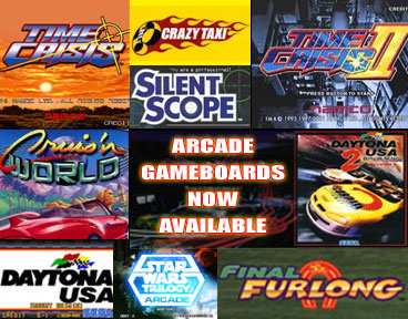 Arcade Gameboards Now Available