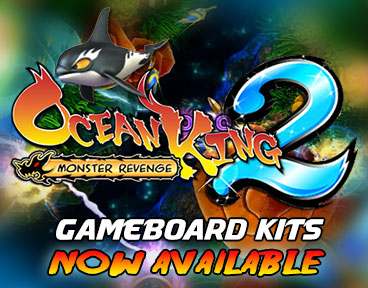 Ocean King 2 GameBoard Kits Now Available