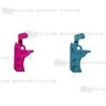 Namco Point Blank X Gun Trigger Blue and Pink are available on Arcade Spare Parts. Namco Factory Part Number: 741-639 Namco Point Blank X Gun Trigger Blue and Pink are available on Arcade Spare Parts. Namco Factory Part Number: 741-639