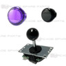 Sanwa Joystick JLX2-TP-8YT Series, OBSC-30 Violet Button and OBSF-24-K/DH Button are now available on Arcade Spare Parts Sanwa Joystick JLX2-TP-8YT Series, OBSC-30 Violet Button and OBSF-24-K/DH Button are now available on Arcade Spare Parts
