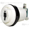 1 Player Arcade Start Button (white)