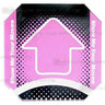 Dance Dance Revolution Floor Arrow (Pink)