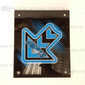 Pump It Up New Step Acryl - Left Blue