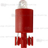 LED Light Bulb(5V/12V, 10mm Wedge Base) - Red