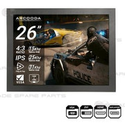 26 inch 4:3 Ratio LCD Monitor for Retro Gaming (supports 15khz/25khz/31khz/1440x1080)