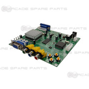 CGA/EGA/YUV to VGA Converter Board for Arcade PCB