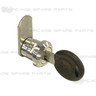 Chrome Flat Key Wafer Cam Door Lock (CLEARANCE)